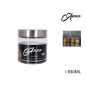 TARRO VIDRIO TAPA ACERO 830 ML ANNA
