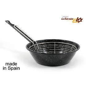 SARTEN HONDA C/CESTILLO 22CM.