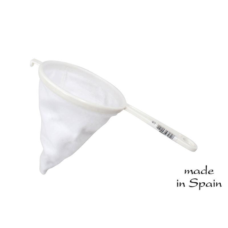 COLADOR FRANELA BLANCO 12CM "MI COCINA"