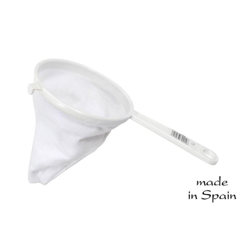 COLADOR FRANELA BLANCO 14CM "MI COCINA"