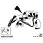 GUIRNALDA 10 BOMBILLAS COBRE G50 LED MULTI
