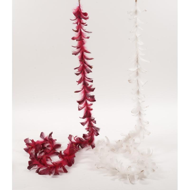 FESTÓN DE PLUMAS 160 CM COL SURT