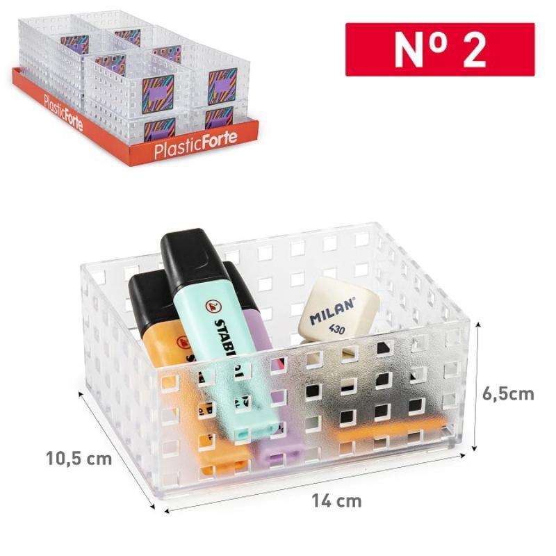 BANDEJA MODULAR Nº2 TRANSPARENTE