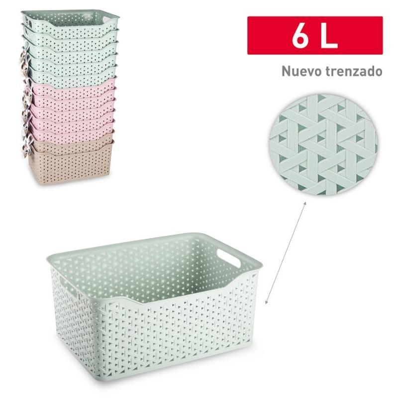 CESTA NATURE 6 L. 19.5X29 CM SURT VRM