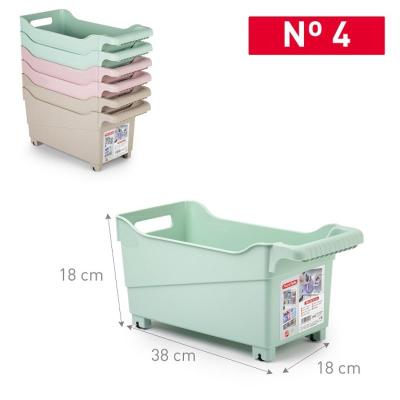 CARRITO MULTIUSOS Nº4 SURT VRM 18X38X18 CM.