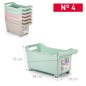 CARRITO MULTIUSOS Nº4 SURT VRM 18X38X18 CM.