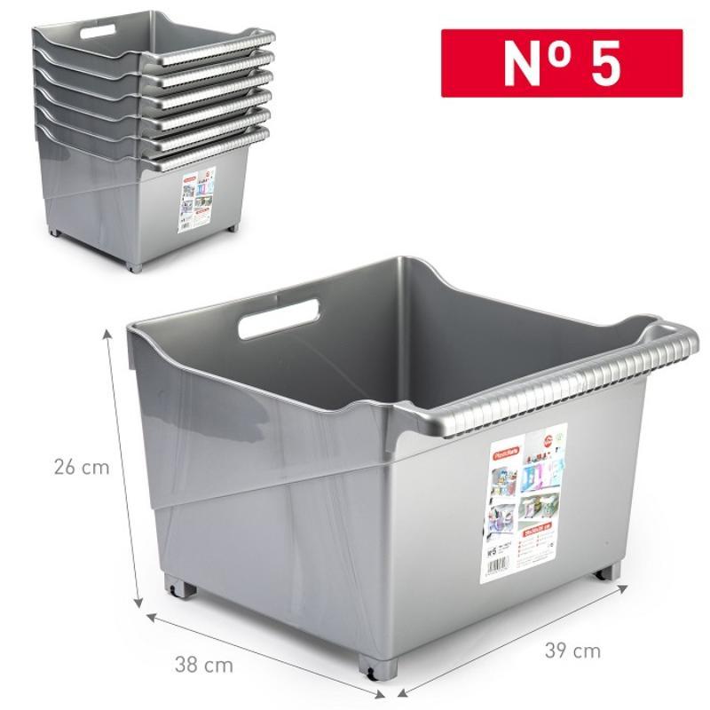 CARRITO MULTIUSOS Nº5 PLATA