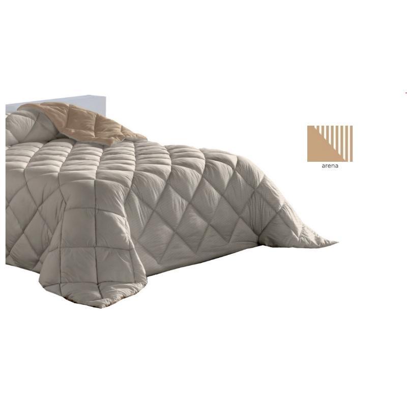 RELLENO LISO/REVERSO RAYAS ARENA 270X270