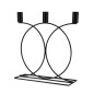 CANDELABRO METAL 26*8*26 CM