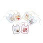 BABERO RIZO PLASTIFICADO 25X30 CM