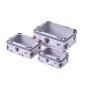S/3 CAJA VENTANA METAL / PVC 18.90 X 13.30X 6.50 C