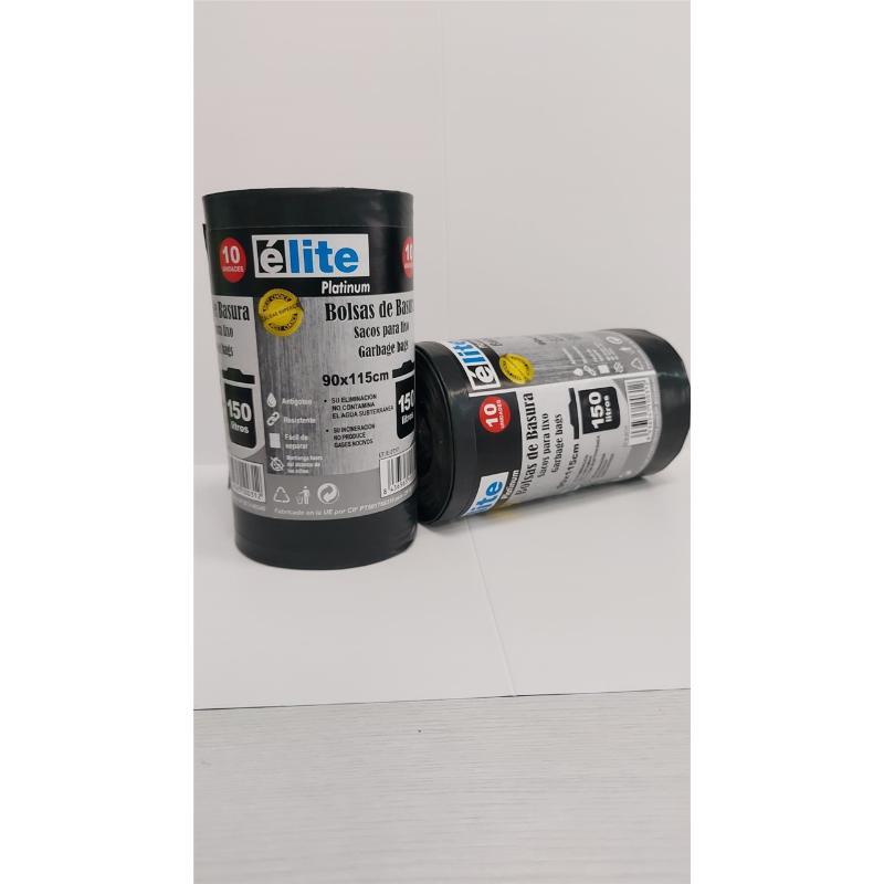 SACO NEGRO 90*115 ELITE PLATINUM 10 U 24 R