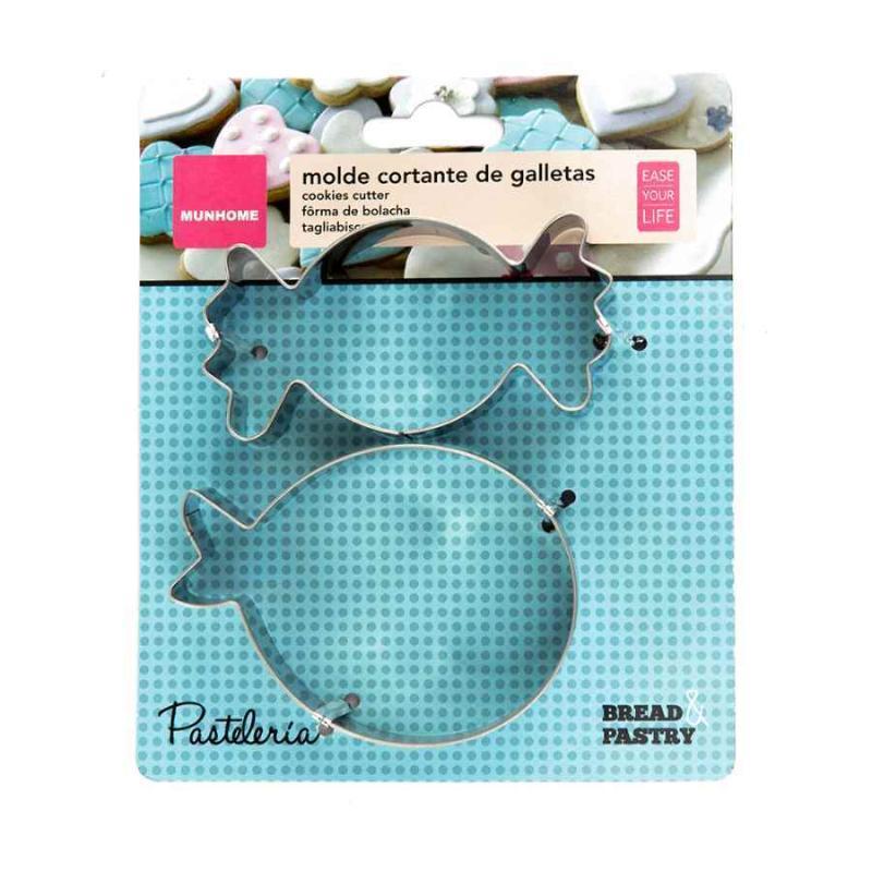 MOLDE CORTANTE GALLETAS CARAMELOS 8 CM