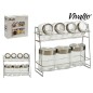 SET 7 TARROS CRISTAL SOPORT METAL BALDAS SET 7 TARROS CRISTAL SOPORT METAL BALDAS