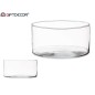 TARRINA CRISTAL CILINDRO 10 CM DIAM 20 CM