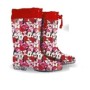 BOTAS DE AGUA MINNIE PVC MULTICOLOR