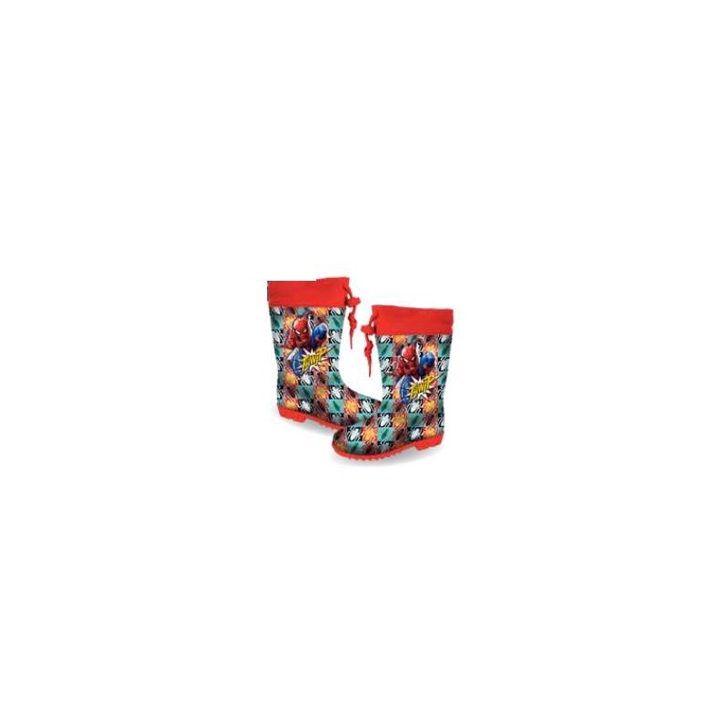 BOTAS DE AGUA SPIDER-MAN PVC MULTICOLOR