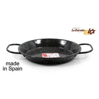 PAELLERA VALENCIANA 22CM JASPEADA