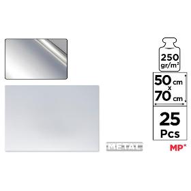 CARTULINA METALIZADA PLATA 50X70 250 G