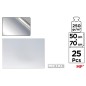 CARTULINA METALIZADA PLATA 50X70 250 G