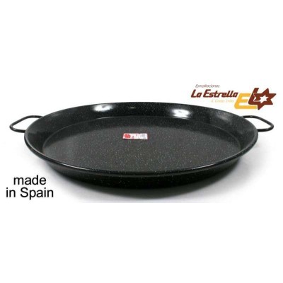 PAELLERA VALENCIANA 50CM JASPEADA