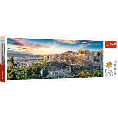 PUZZLES 500 PANORAMA ACROPOLIS ATHENS FOTOLIA 13.5X40X4.5 CM