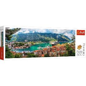 PUZZLE 500 PANORAMA KOTOR MONTENEGRO 500 PX 13.5X40X4.5 CM