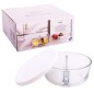 POLAR C/DIVISION 15 CM 0.8 L TAPA BLANCA