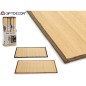 ALFOMBRA BAMBU CON HILO CLARO ANTIDESLIZANTE 80X50X1 METRO