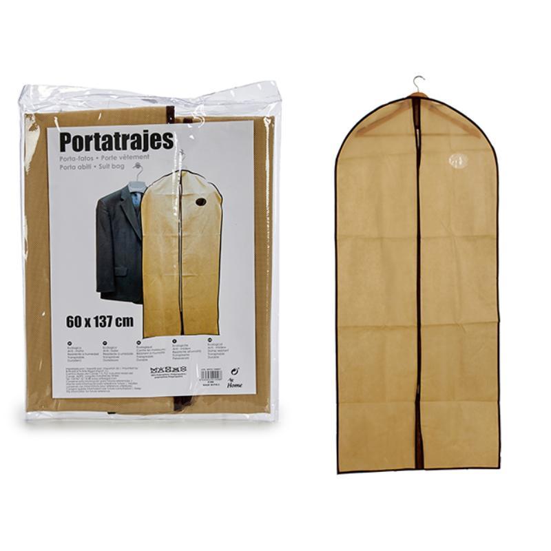 PORTATRAJES 60X137 CM COLOR NATURAL