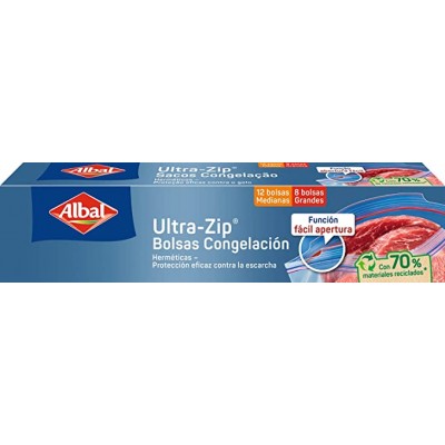 ALBAL BOLSAS CONG ULTRA-ZIP 2T 20 UDS
