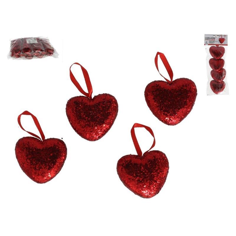 CORAZON COLGANTE X6 LOVE 5X4.5X2 CM