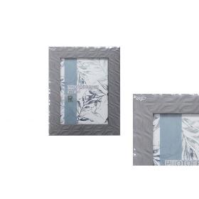 PORTAFOTO PVC GRIS 13*18 CM