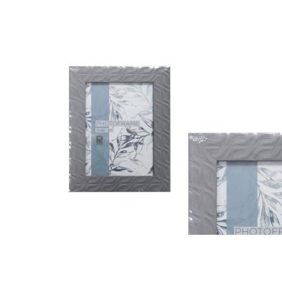 PORTAFOTO PVC GRIS 13*18 CM