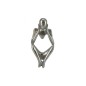 FIGURA DEC POLIRESINA PLATA 7*5*13 CM