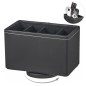 PORTAMANDOS GIRATORIO 4 DEPT NEGRO