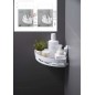 REPISA ESQUINA PVC 26*26*13CM C/VENTOSA           