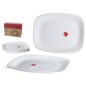 FUENTE PARMA RECTANGULAR 33X24 CM