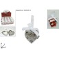 PROFUMATORE CUORE CM DISPLAY BOX SILVER           