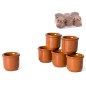 PACK 6 VASOS CHUPITO BARRO