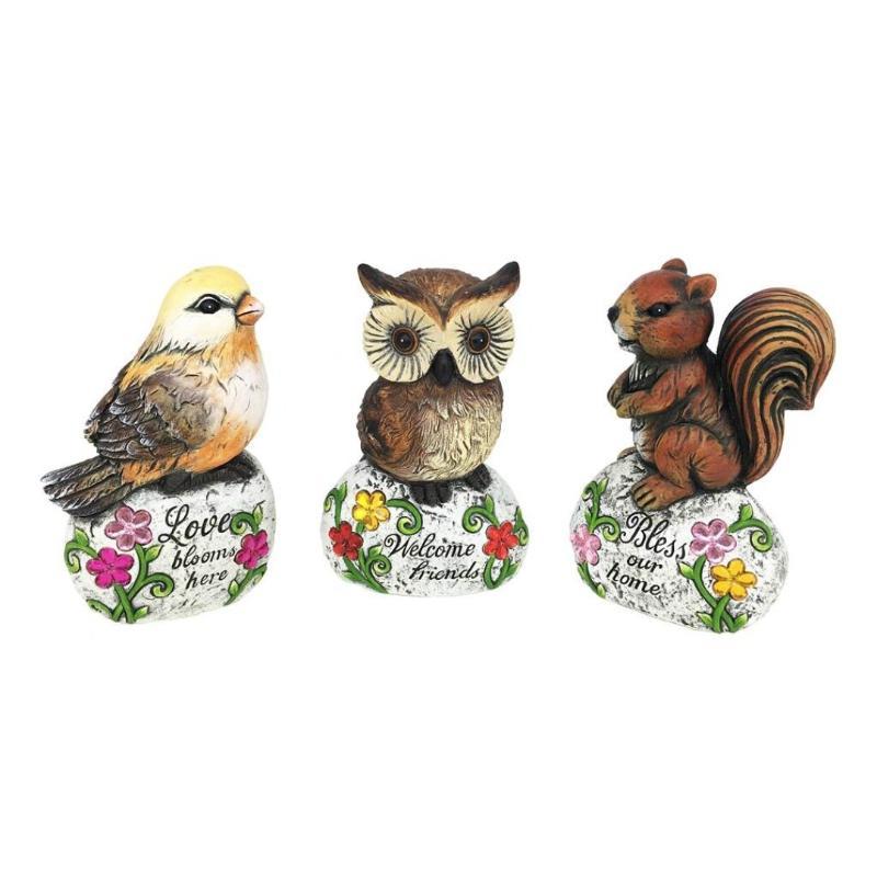 PIEDRA DECORACION ANIMALES
