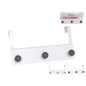 PERCHA P/PUERTA 3 POMOS 30X15X11 CM