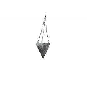 CESTA PARED GRIS 22*13*32 CM