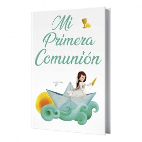 LIBRO COMUNION NIÑA BARCO