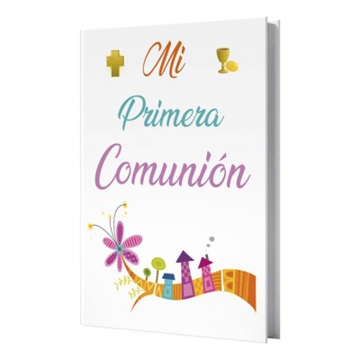 LIBRO COMUNION NIÑA MODERNO