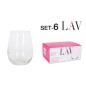 SET 6 VASOS 360 CC GAIA