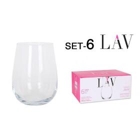 SET 6 VASOS 590 CC GAIA
