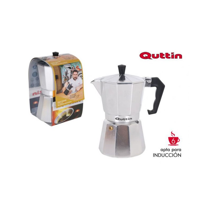 CAFETERA ALUM.6 SERVICIOS INDUCCION QUTTIN