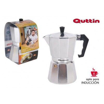 CAFETERA ALUM.6 SERVICIOS INDUCCION QUTTIN