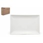 FUENTE RECTANG IVORY BRILLO 34X22.5 CM ELITE